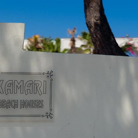 Kamari Beach Houses With Balcony And Garden Luaran gambar