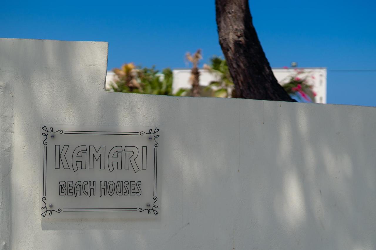 Kamari Beach Houses With Balcony And Garden Luaran gambar